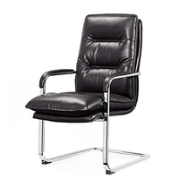 Chaise de bureau ergonomique à pied fixe de luxe pour ordinateur