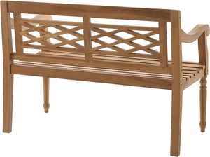 LS-1205,Manufactory Solid Wood <strong>Bench</strong> with <strong>Teak</strong> Colour With Knock Down Structure Indoor Outdoor Livingroom Church <strong>Bench</strong> - Product Image 5