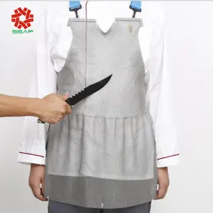 Customized metal / stainless steel wire mesh butcher apron