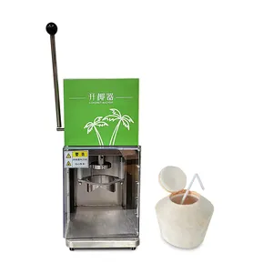 Thailand Manual Green Coconut Opener Tool Electric Press Coconut Opening Machine