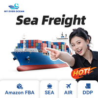 Agent d'expédition maritime et aérienne hebdomadaire DDP FBA de la Chine vers le Canada, les États-Unis et le Royaume-Uni