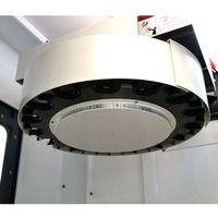 Centre d'usinage 5 axes de traitement à grande vitesse avec table de rotation VMC650L nouveau centre d'usinage vertical
