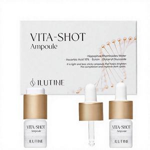 Sérum liquide pour le soin de la peau à l'alpha-arbutine avec vitamine C stabilisée pour éclaircir le teint du visage et lutter contre les rides et le vieillissement - Product Image 1