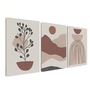 HAOWAI OEM/ODM Stampe d'Arte Astratta Boho per Pareti, Set di Stampe in Colori Pastello, Poster per <span class=keywords><strong>Cucina</strong></span>, Decorazione per <span class=keywords><strong>Soggiorno</strong></span> - Product Image 1