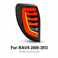 Pièces de rechange pour Toyota RAV4 ancienne (2009-2012) – Ensemble de feux arrière LED fumés avec clignotants séquentiels – Feux arrière modifiés