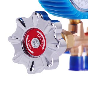 <span class=keywords><strong>R134A</strong></span> R12 R22和R502歧管表数字3路双Hvac交流诊断歧管压力表组 - Product Image 4