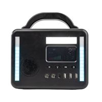 Station d'alimentation portable Bluetooth avec batterie solaire et générateur solaire mobile DC