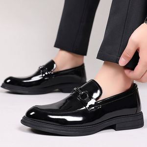 Zapatos Formales de Negocios de Lujo, Hechos a Mano en Italia, de Cuero Suave y Cómodo, Antideslizantes, Aptos para Todas las Temporadas - Product Image 2