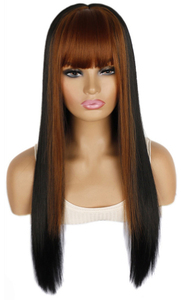 Luo Xin Si — perruque blonde miel, extension capillaire avec frontal hd, perruque lisse, couleur ombrée, vente en gros - Product Image 3