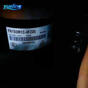 คอมเพรสเซอร์โรตารี่แบบปิดผนึก PA103M1C-4FZDE R410A สำหรับเครื่องปรับอากาศในห้องและระบบแอร์แบบแยกส่วนขนาดเล็ก 220-240V 50Hz - Product Image 1