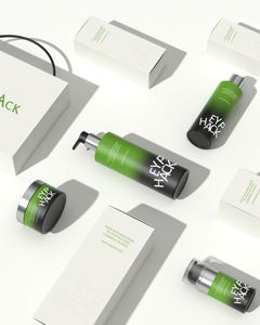 Heypack ขวดพลาสติกสำหรับดูแลผิวปรับแต่งสีได้ - Product Image 3