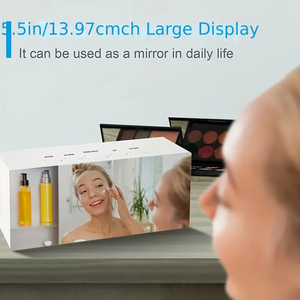 Reloj Despertador con Espejo LED Silencioso para Sala de Estar, Dormitorio y Estudio, Estilo Moderno y Minimalista de Lujo. - Product Image 5