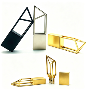 Nouvelle clé USB 2.0/3.0 haute vitesse en métal creux, 16 Go-128 Go, personnalisable avec logo OEM, idéale pour les cadeaux d'affaires - Product Image 2