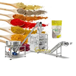 Top Y vertical form fill sealing powder auger filler filling wheat flour packing machine