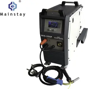 250amp Portable Synergic Pulse Mig Welder Maquinas Aluminum Max Ordinary Duty Marketing Metal Steel Key Stainless Power MMA