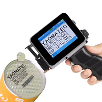 Yaomatec 12.7Mm Outdoor Handheld Inkjet Printer Datum Batch Nummer Logo Grafische Codering Machine Voor Pe Plastic Flessen