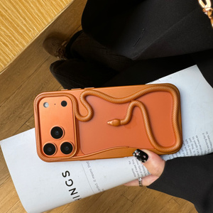 Glassa scava custodia per telefono in morbido TPU traspirante per <span class=keywords><strong>iPhone</strong></span> Air 17 16 15 <span class=keywords><strong>14</strong></span> 13 12 11 <span class=keywords><strong>Pro</strong></span> <span class=keywords><strong>Max</strong></span> 3D nake <span class=keywords><strong>Color</strong></span> arancione Cover opaca - Product Image 4