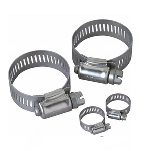 Kinglin Newest Hot Sale L201 304 Semi-steel 304 All Steel Galvanized Material Optional American <strong>Hose</strong> Clamp - Product Image 1