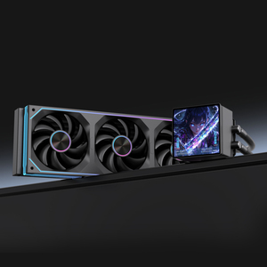 Quạt làm mát nước & hệ thống làm mát CPU AIO bằng chất lỏng LOVINGCOOL kiểu mới bằng gốm cho máy tính chơi game PC, 360mm, với màn hình LCD IPS 4.0 inch - Product Image 2