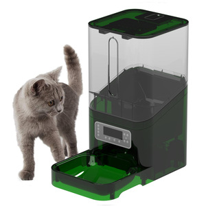 Distributeur automatique intelligent de nourriture pour animaux de compagnie, capacité de 6L, alimentation programmée et quantifiée pour chiens et chats, avec design détachable, prise US - Product Image 3