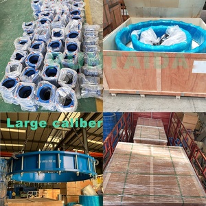 ISO2531 Wide Range Flexible Gibault Joints Ductile Cast Iron DI Universal Coupling for <strong>PVC</strong> <strong>Pipes</strong> - Product Image 4