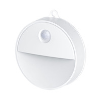 Lampe LED sans fil à détecteur de mouvement pour éclairage sous armoire, placard, salle de bain - Lampe de nuit moderne et élégante à intensité variable