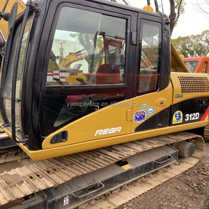 Original <b>Paint</b> used 12 ton Construction Equipmen Caterpillar Excavator CAT 312D 312GC Tracked Digger for Global Sale - Product Image 3