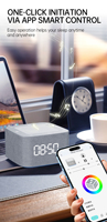 Lampe rythmique colorée, haut-parleur Bluetooth de haute qualité pour dîner romantique, lecture personnalisée de musique de piano