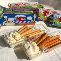 Bâtonnets de biscuits salés au chocolat Halal personnalisés avec confiture, combo croustillant saveur fromage, durée de conservation de 24 jours, emballage en boîte