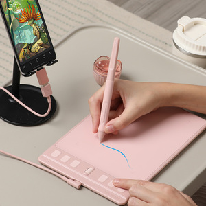 Huion <span class=keywords><strong>pc</strong></span> digital graphic design USB scrittura signature pad draw pen tablet <span class=keywords><strong>con</strong></span> penna dello stilo di tocco - Product Image 1