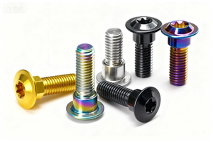 בורג סגסוגת טיטניום tc4, ראש מחבת, משושה פנימי, בורג שינוי רכב, הפחתת משקל אופנוע חשמלי הפחתת בורג m5 m6 m8 - Product Image 6