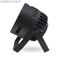 Projecteur LED RGBW 120*3W 25 ° /45 °   Projecteur de scène DMX512 à angle de faisceau pour soirées et discothèques