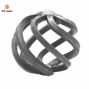 Cestas de hierro forjado cuadradas decorativas JYD de 16mm, diseño de 4 líneas para escaleras y puertas, <span class=keywords><strong>madera</strong></span> tratada a presión, <span class=keywords><strong>tipo</strong></span> Natural - Product Image 6