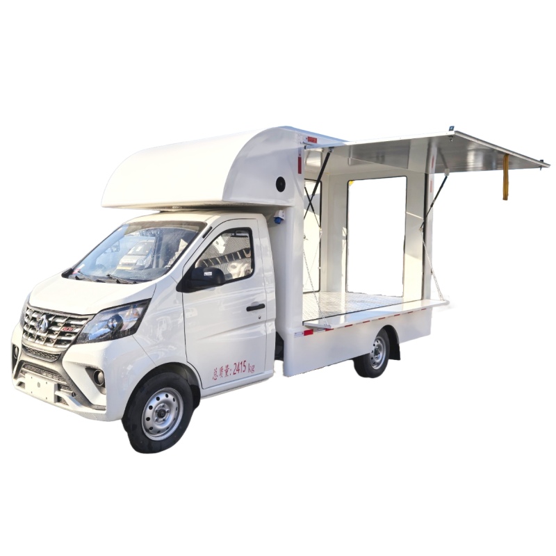 Changan дешевый мобильный мотоцикл продовольственный грузовик мобильный продовольственный тележка