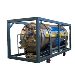 PLC Euro and USA standard cryogenic liquid Vacuum Multil Layer super insulation Gas Cylinder Dewar bottle good price