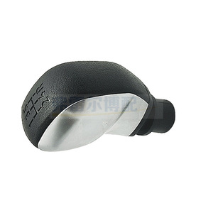 หัวเกียร์รถยนต์หนังสีดำตามหลักสรีรศาสตร์สำหรับซีตรอง 308S 408 2008 อัตโนมัติ - Product Image 1