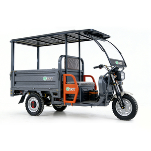 Tricycle électrique à chargement solaire, chariot de nourriture mobile à 3 roues avec auvent, rickshaw électrique pour la vente de rue destiné aux entreprises - Product Image 4