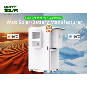 Watt Solar <b>Outdoor</b> Commercial Battery High Voltage <b>Storage</b> <b>Cabinet</b> 241kWh Scalable Lithuim 768v 314Ah Air Cooling - Product Image 1