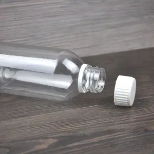 Bán Buôn 200Ml PET Rỗng Nhựa Ho Xi-rô Chai Thuốc Uống Chai Chất Lỏng Chai Nước Trái Cây Chất Lượng Hàng Đầu - Product Image 3