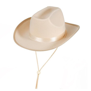 Topi koboi merah muda dalam stok untuk anak-anak topi pesta Festival Natal untuk ulang tahun anak perempuan - Product Image 1