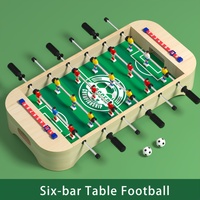 Jeu de football de table en bois pour deux joueurs, jouet éducatif de table pour jeu interactif parent-enfant