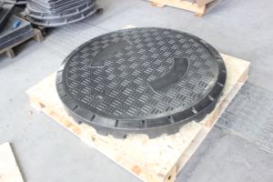 공장 가격 CO900mm 맨홀 커버 유럽 휘발유 스테이션 용 복합 하수도 맨홀 커버 및 프레임 - Product Image 4