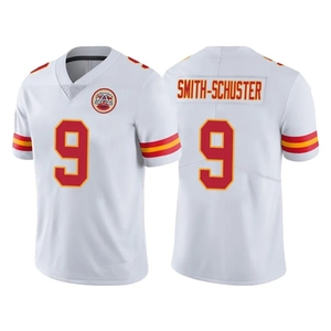 Camisetas de Fútbol Americano de los Kansas City Chiefs para Hombre, Bordadas, Edición Limitada VP, 15 Patrick Mahomes, 9 JuJu Smith-<span class=keywords><strong>Schuster</strong></span>, 87 Kelce, 10 Pacheco - Rojas - Product Image 3
