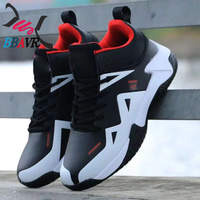Últimos Modelos al por Mayor, Zapatos de Baloncesto para Hombre, Ligeros, con Luces, Impermeables, Duraderos, de Gran Tamaño, con Logotipo Personalizado