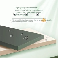 Armoires de cuisine intégrées de style bois naturel minimaliste avec îlot central sur mesure