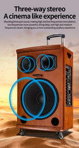 Sistema de Cine en Casa Portátil <span class=keywords><strong>JBA</strong></span> Nuevo al por Mayor, Altavoz de Madera con Carga Inalámbrica, Potencia de Salida de 100-300W para 5.0 - Product Image 3