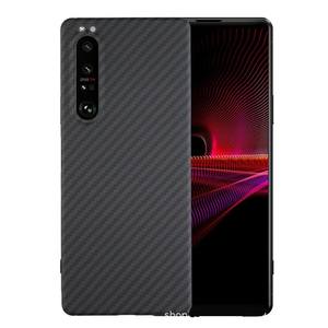 Funda ultradelgada de carbono para teléfono, carcasa de aramida Ultra ligera de aramida para <span class=keywords><strong>Xperia5</strong></span> III Slim Fit - Product Image 6