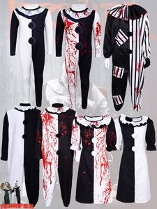 Traje de Payaso para Cosplay, Disfraz de Terrifier, Traje Zentai Sangriento y Aterrador, Traje para Fiesta de Carnaval, Trajes Novedosos Unisex - Product Image 3
