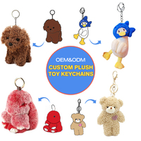 Peluches sur mesure poupée de coton idole en peluche mignonne porte-clés figurine de poupée étoile Kpop personnalisée porte-clés en peluche