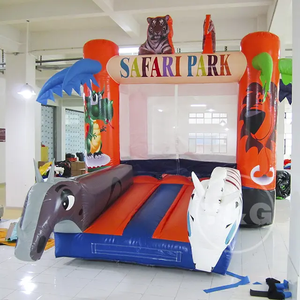 Combo gonflable Y&G avec toboggan |   <span class=keywords><strong>Château</strong></span> Gonflable Commercial Géant Thème Safari Animalier |   ISO, Combo <span class=keywords><strong>château</strong></span> gonflable - Product Image 3